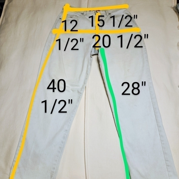 Gloria Vanderbilt Vintage Mom Jeans Light Wash 14 - Picture 12 of 12